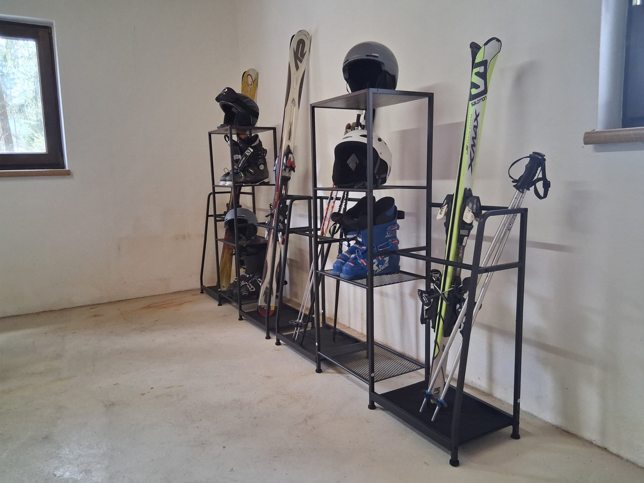 Ski- und Fahrradraum der Pension Prielkreuz in Hinterstoder.